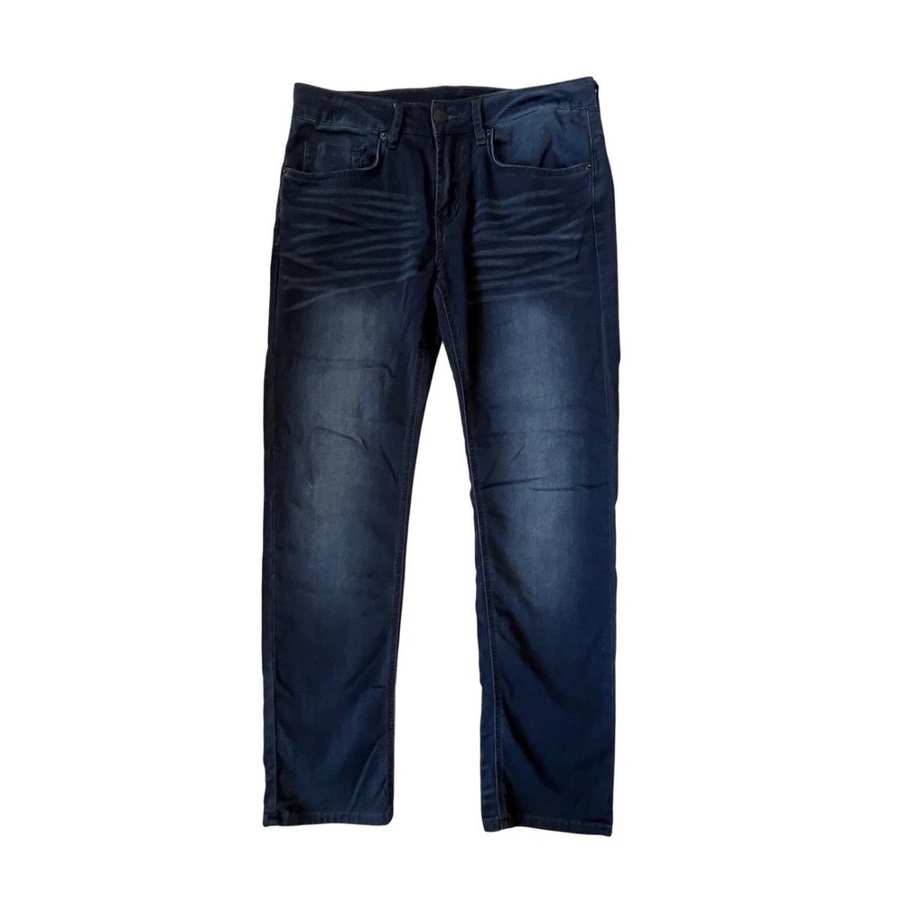 Buffalo David Bitton Fred-X Easy Fit Jeans Mens 30x32 Dark Wash Blue Denim Pants